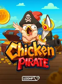 Chicken Pirate crash game at PINEX7 COM