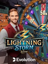 Lightning Storm game show at PINEX7 COM